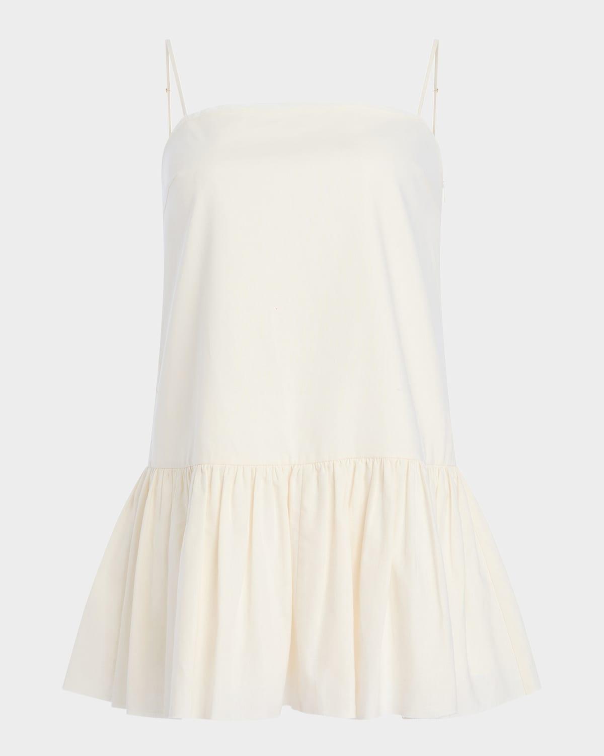 krista linen mini dress