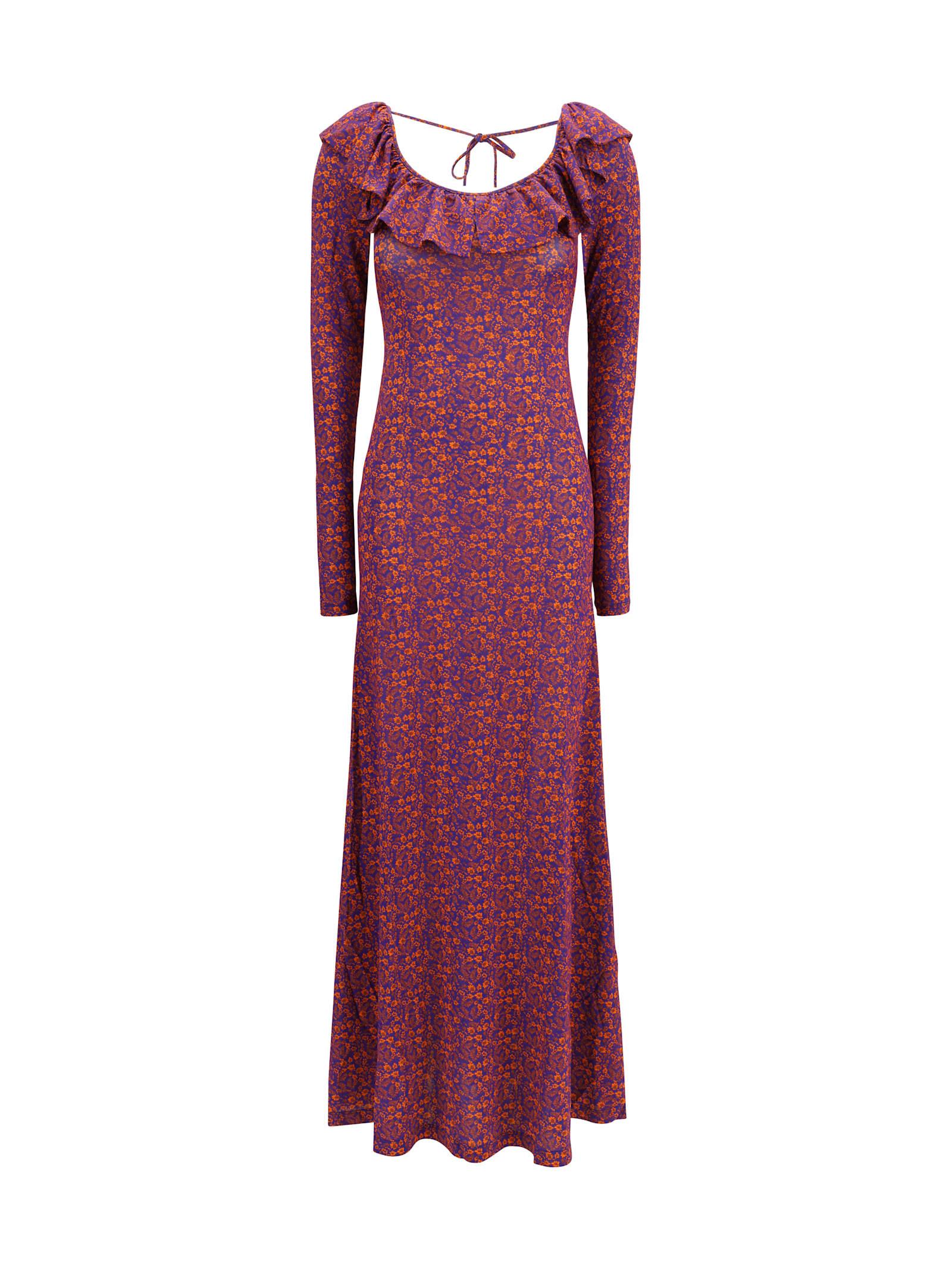 kristina ti patterned jersey dress