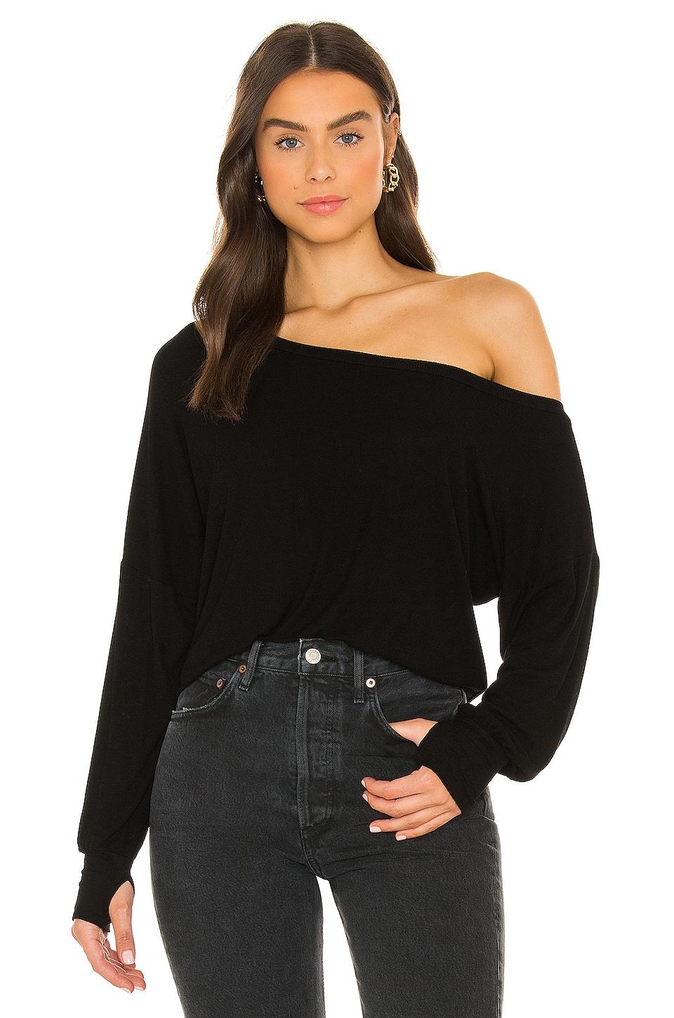 kristopher open shoulder top