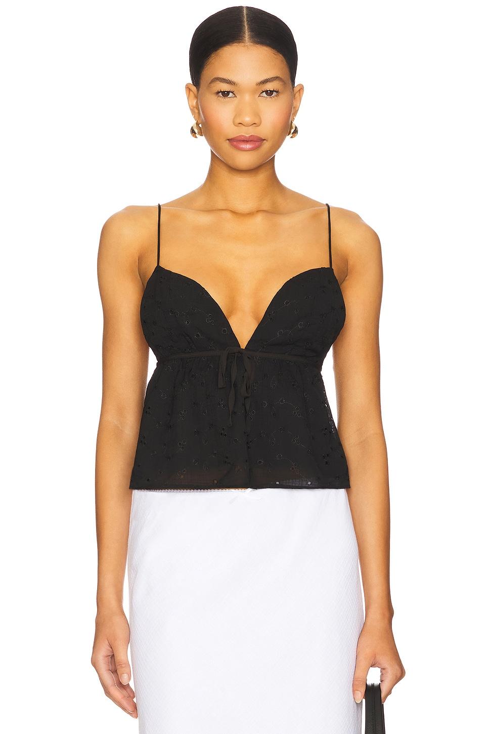 krystal baby doll top