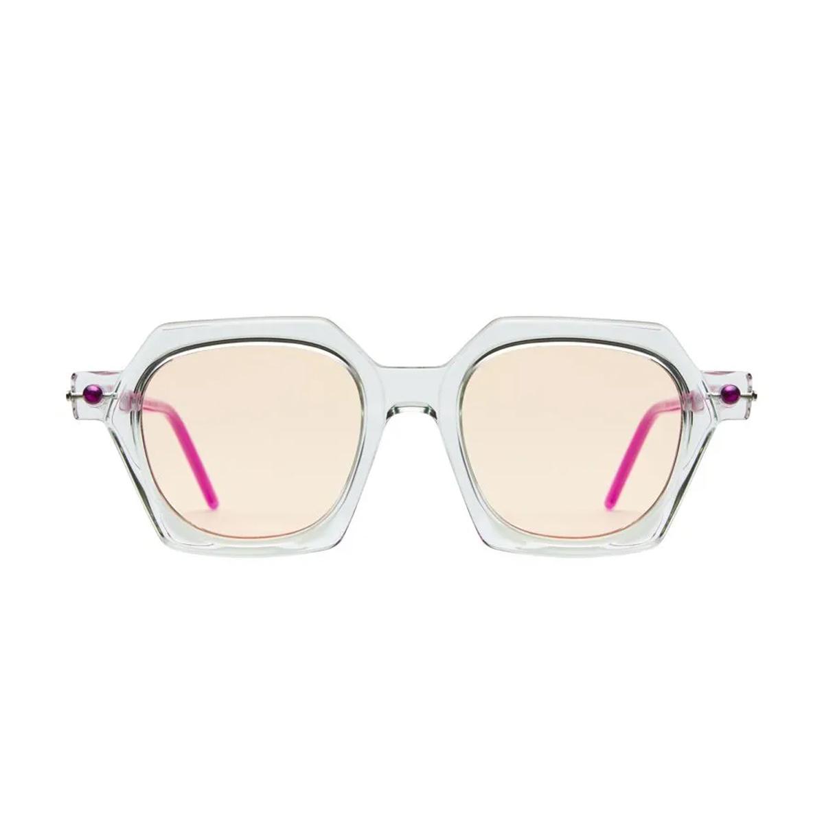 kuboraum maske p10 verde celluloid occhiali sole - women