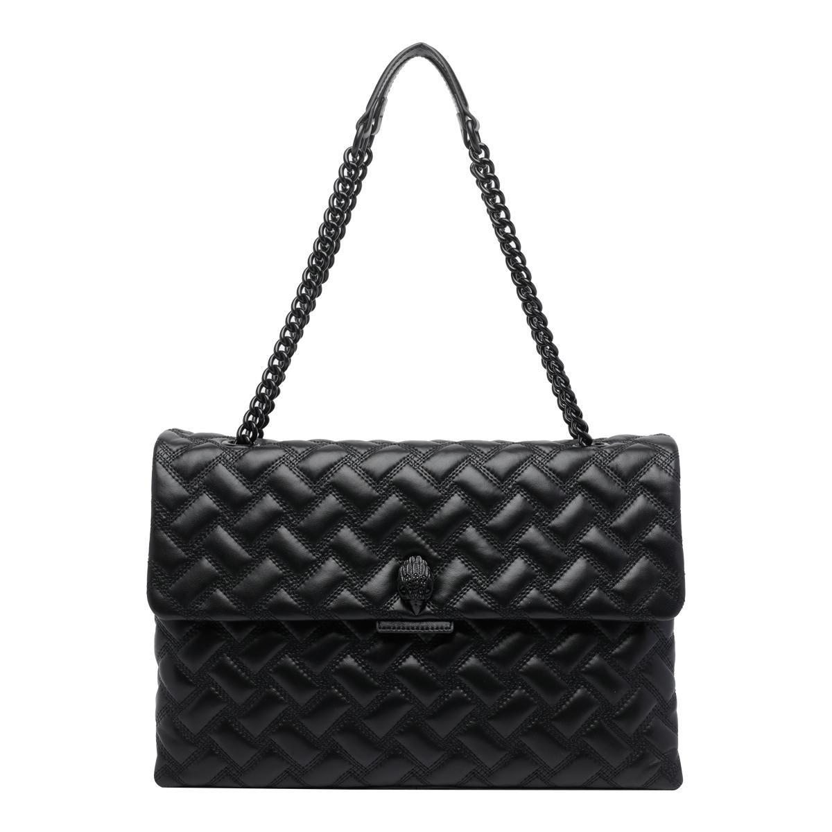 kurt geiger bags black lamb leather - women