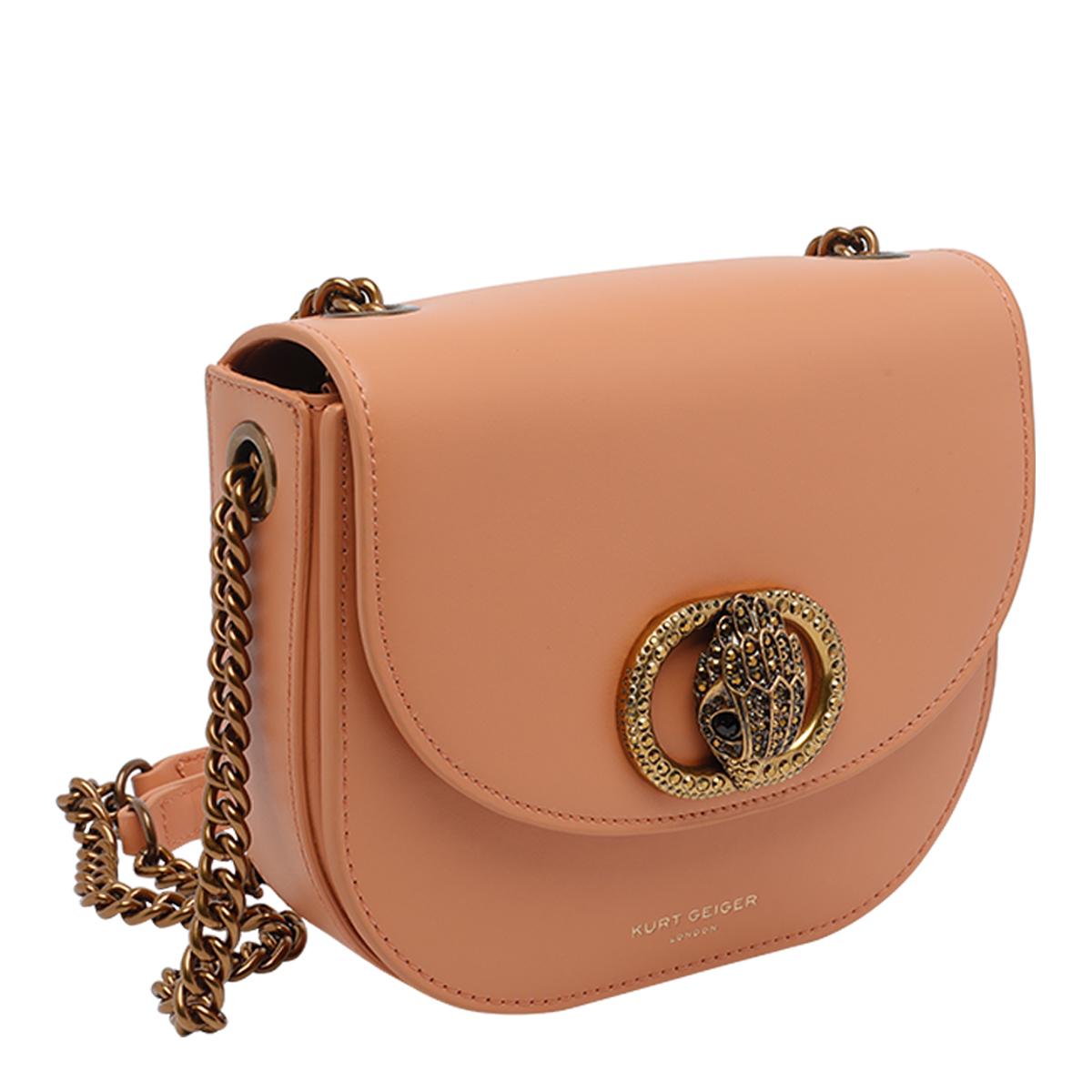 kurt geiger bags brown calf leather - women