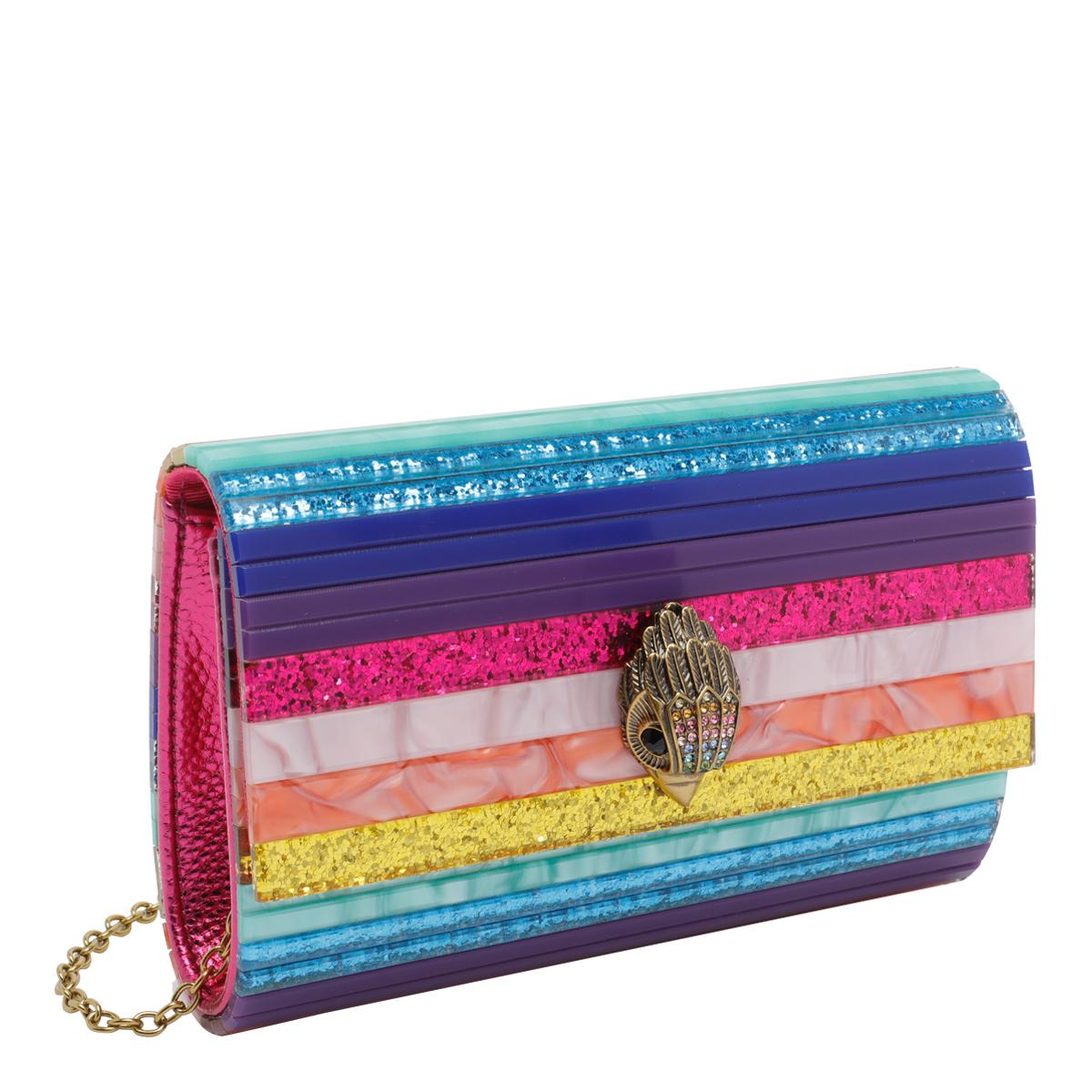 kurt geiger bags multicolour acrylic metal - women