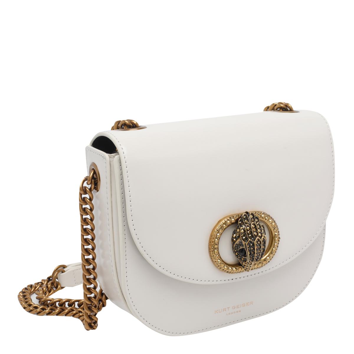 kurt geiger bags white calf leather - women