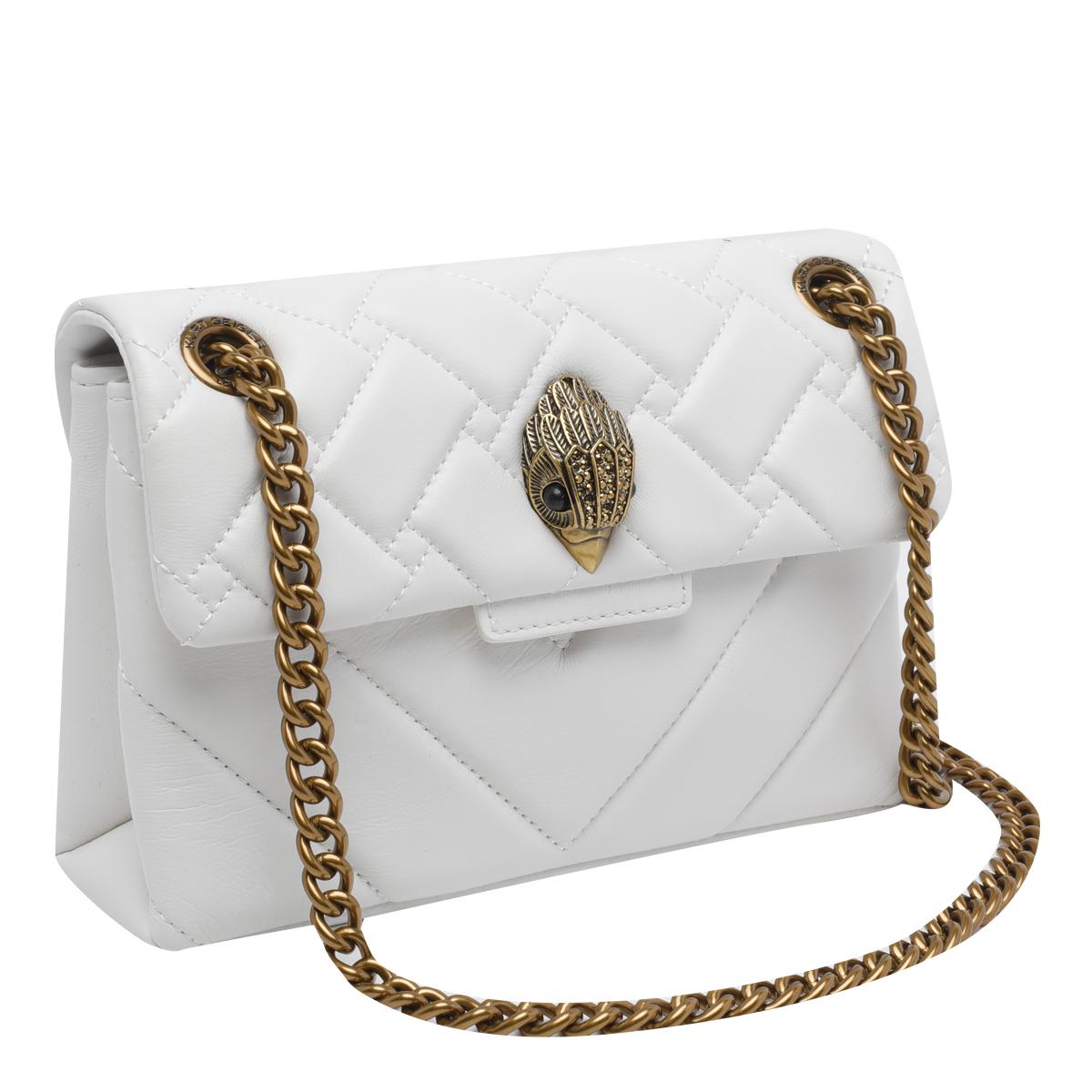 kurt geiger bags white calf leather - women