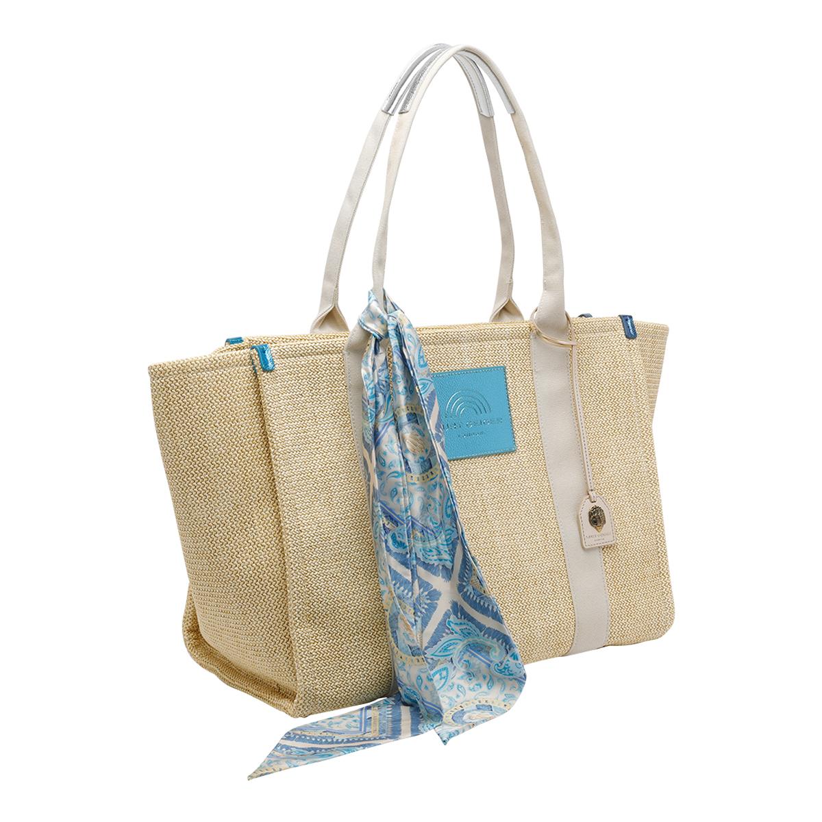 kurt geiger beige polypropylene polyester - women