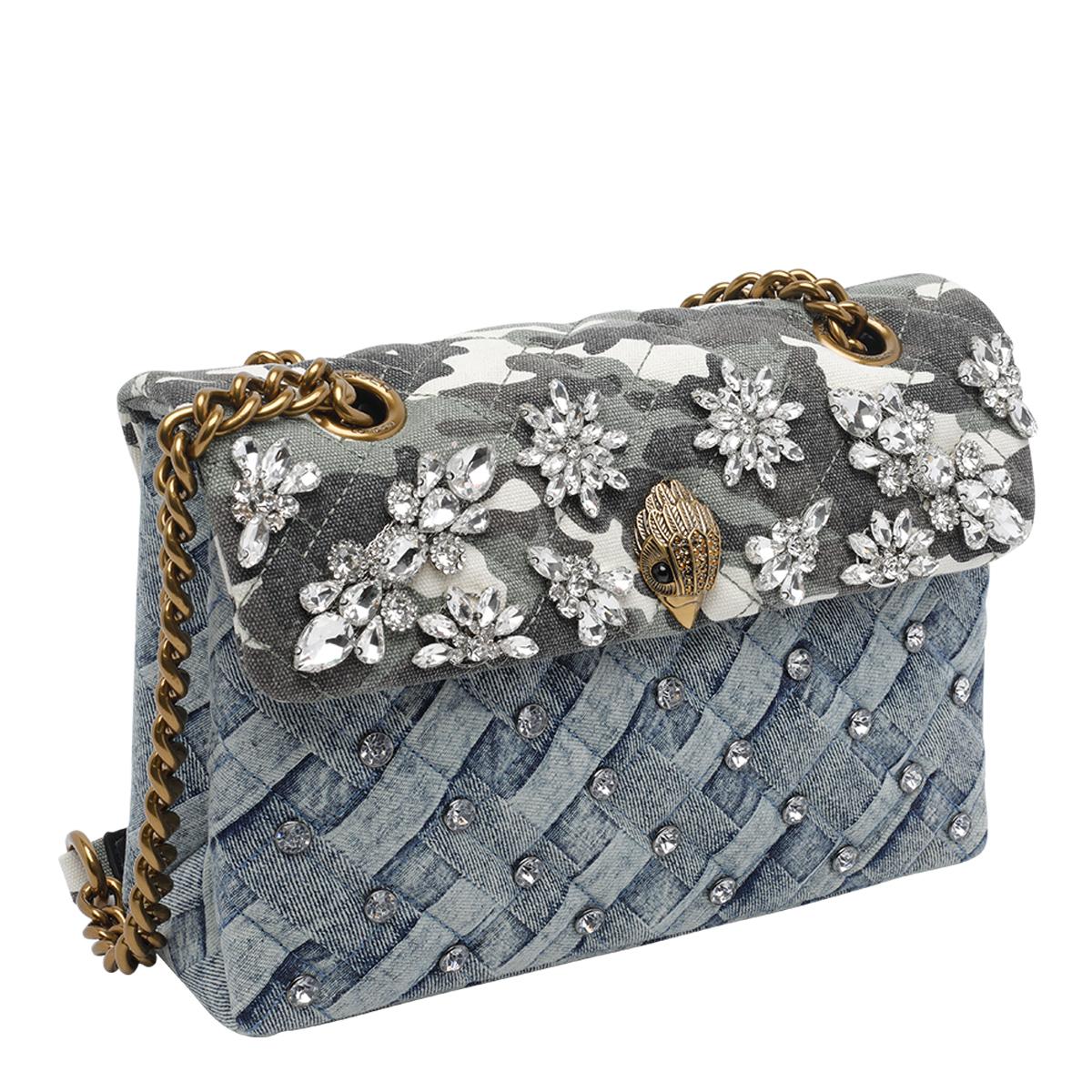 kurt geiger blue cotton polyester - women