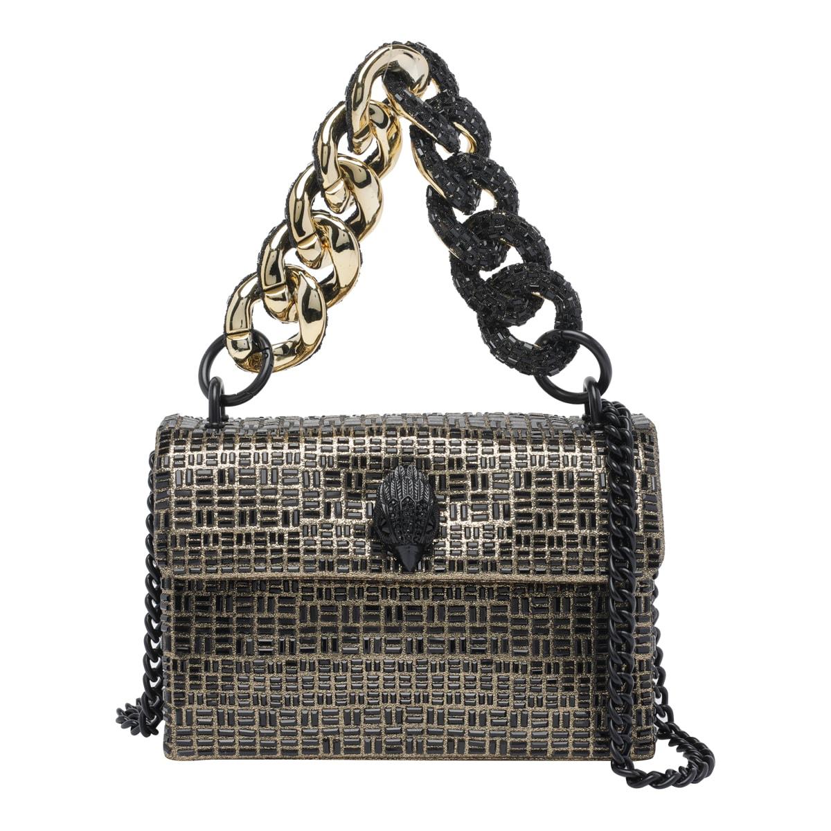 kurt geiger mini kensington chain shoulder bag