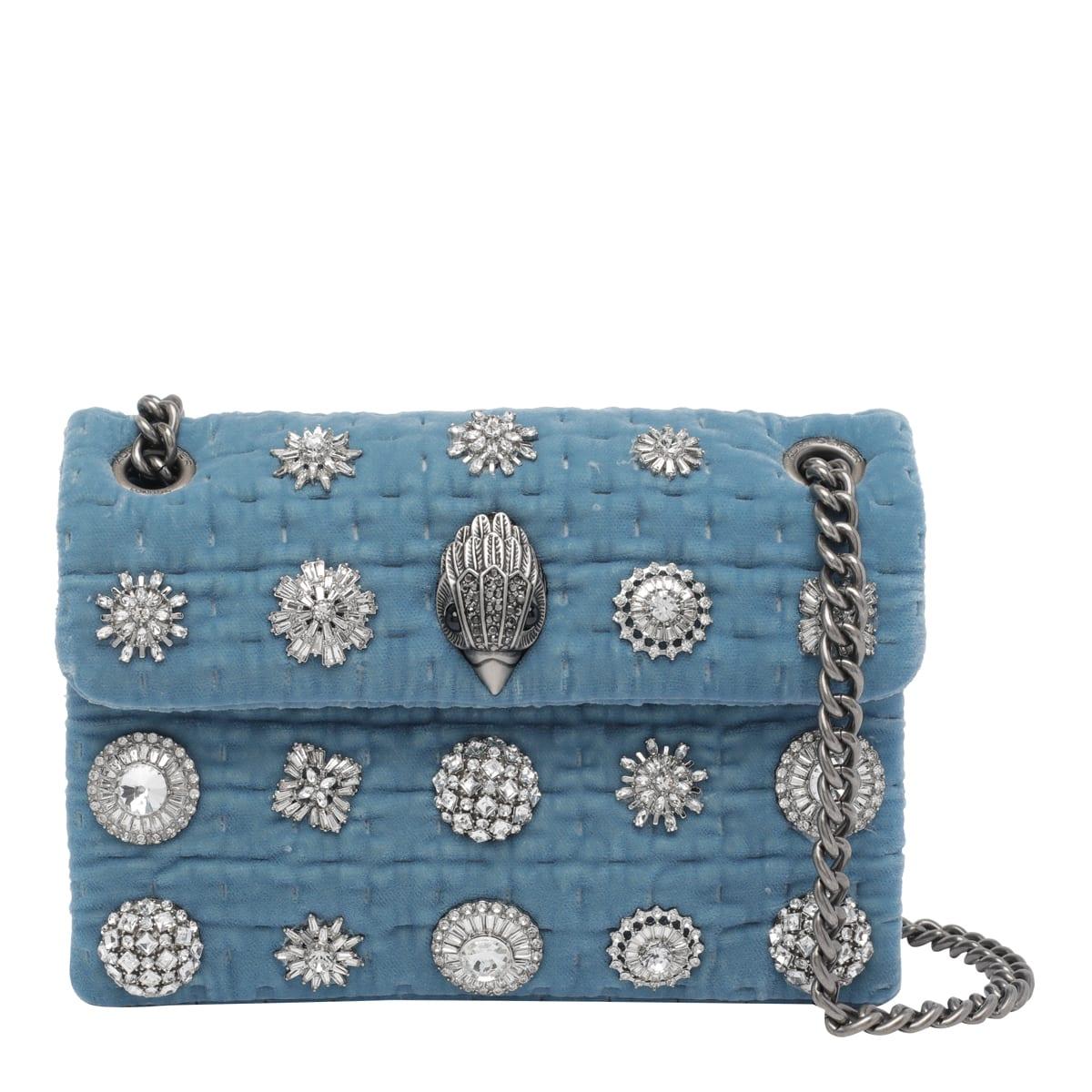 kurt geiger mini velvet kensington bag