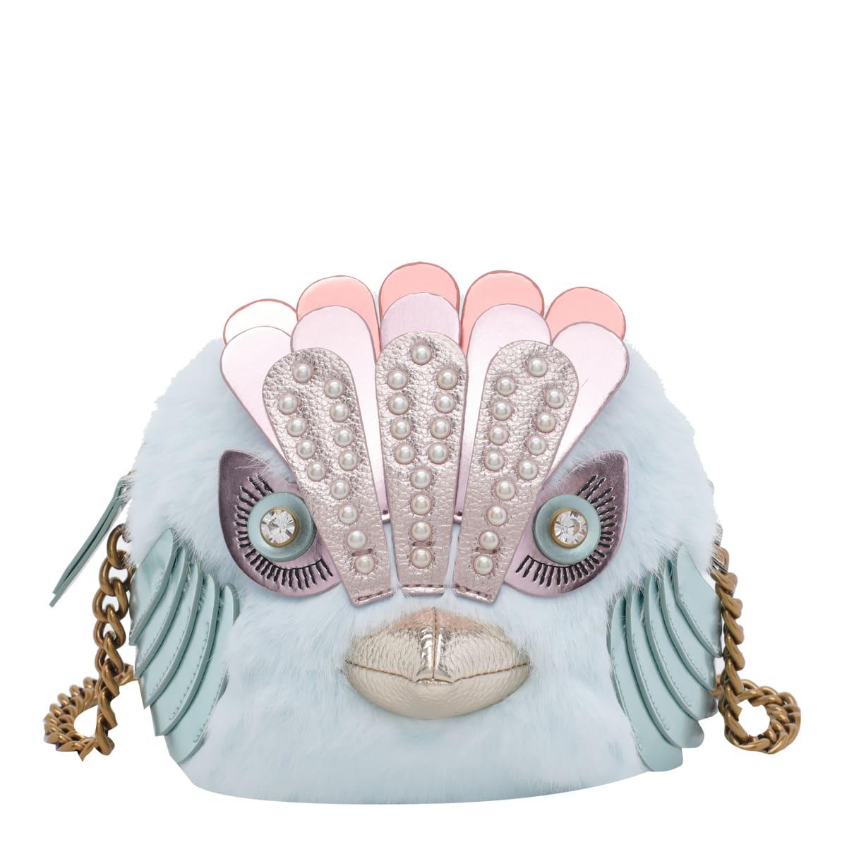 kurt geiger pom pom eagle crossbody bag