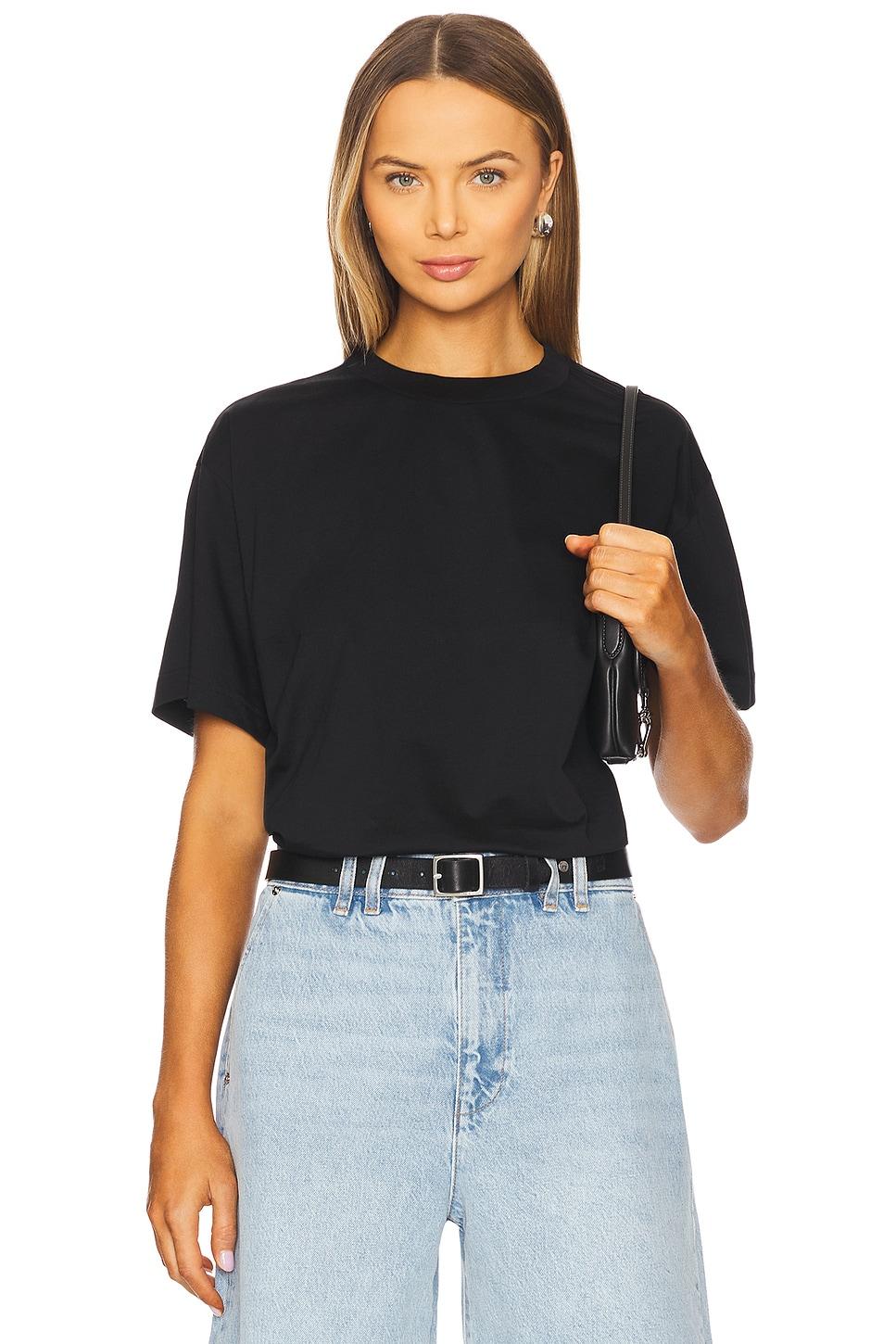 kyla cropped boxy t-shirt