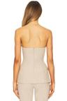 kylian button front top