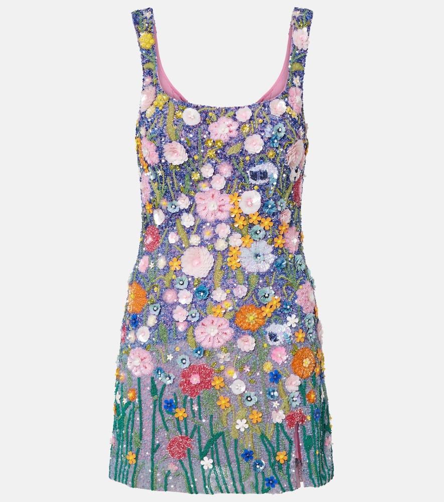 là fuori embroidered floral