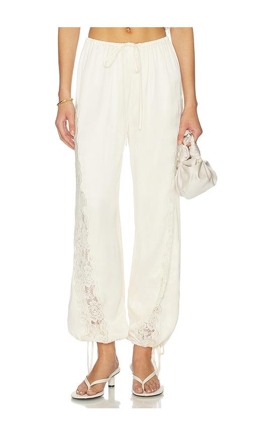 l'academie belarus pant in ivory.