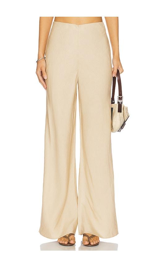 l'academie by marianna etienne pant in beige.