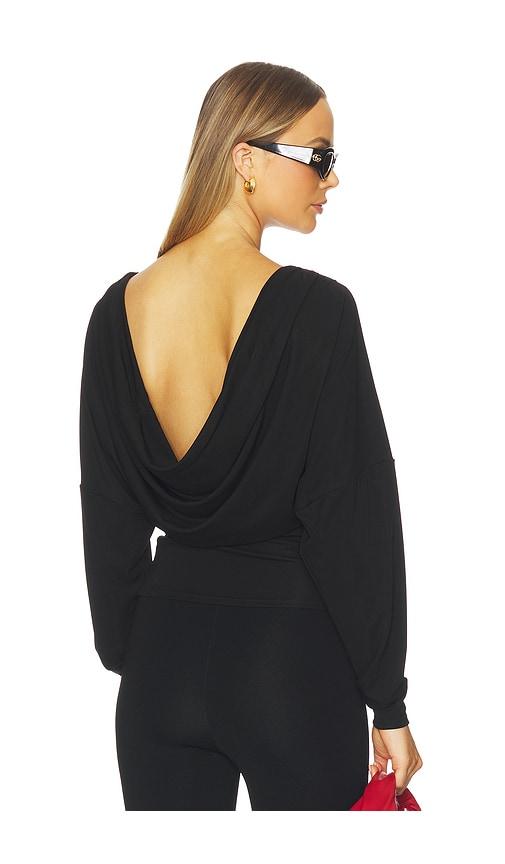 l'academie by marianna kiri top in black.