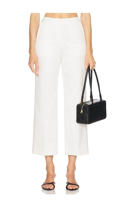 l'academie by marianna nila satin pant in ivory.