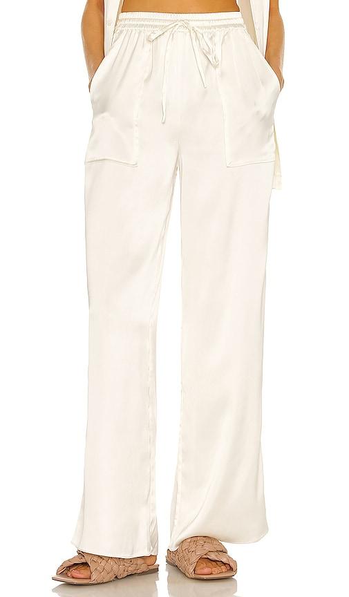 l'academie corrine pant in ivory.