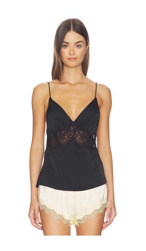 l'academie lyza top in black.