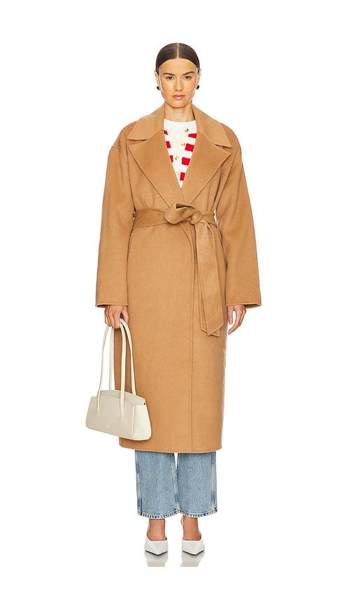 l'academie milly coat in tan.