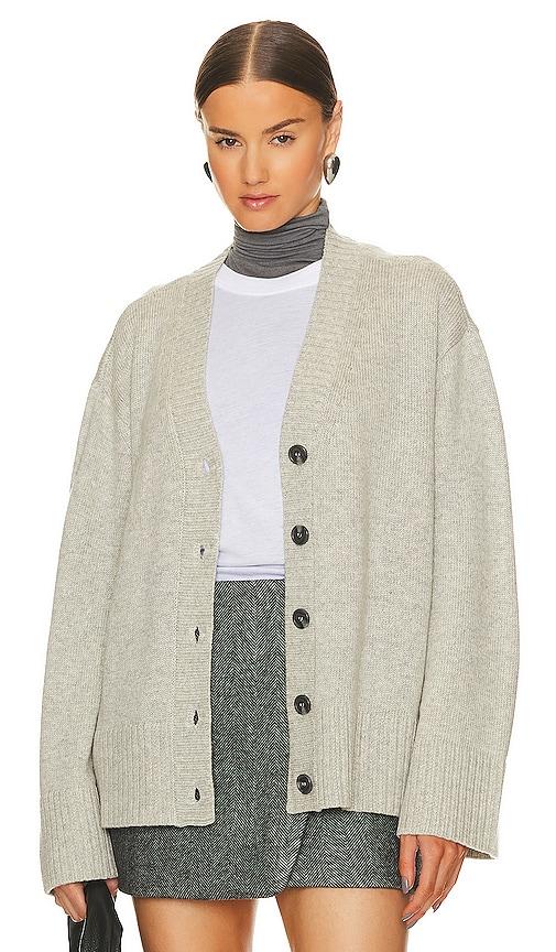 l'academie nalo cardigan in grey.
