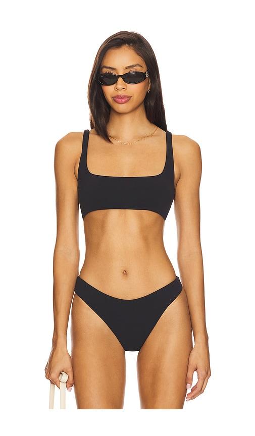 l'academie noelle top in black.