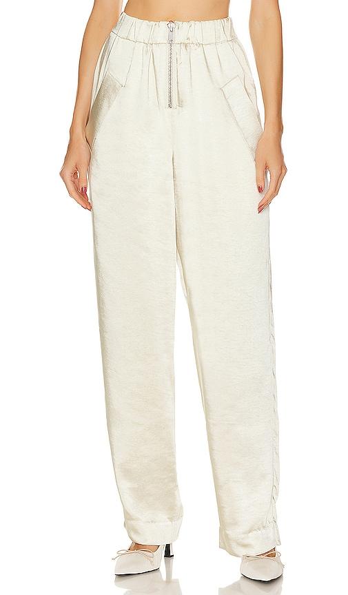 l'academie sadia pant in ivory.