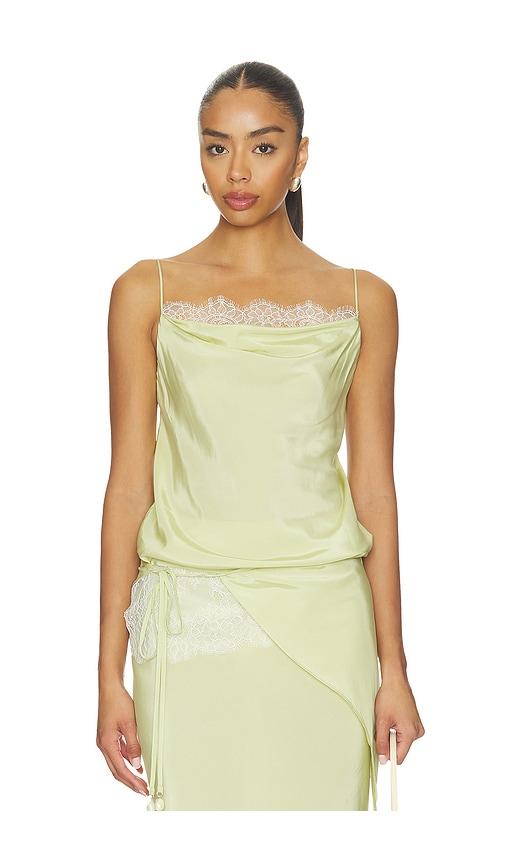 l'academie tahlia top in sage.