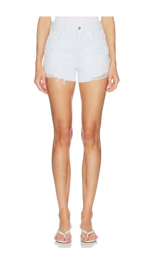 l'agence beck short in baby blue.
