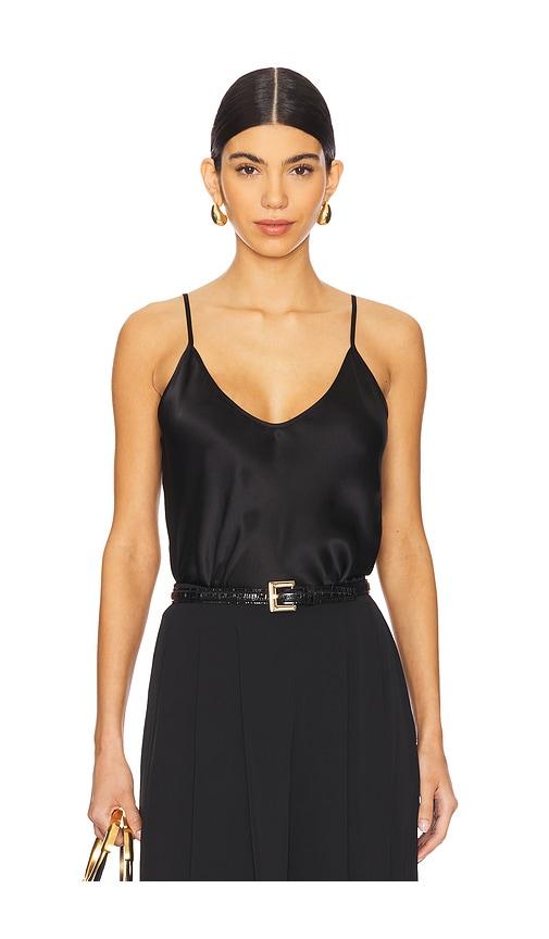 l'agence lexi camisole in black.