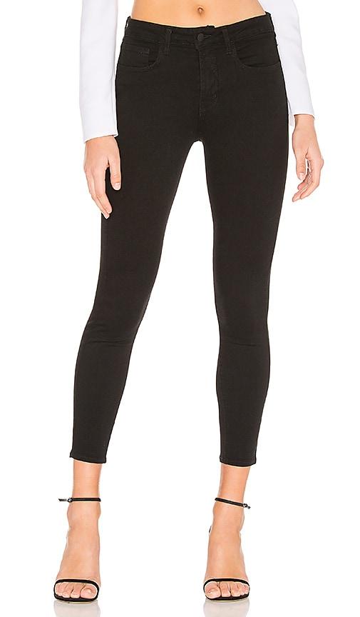 l'agence margot high rise skinny jean in black.