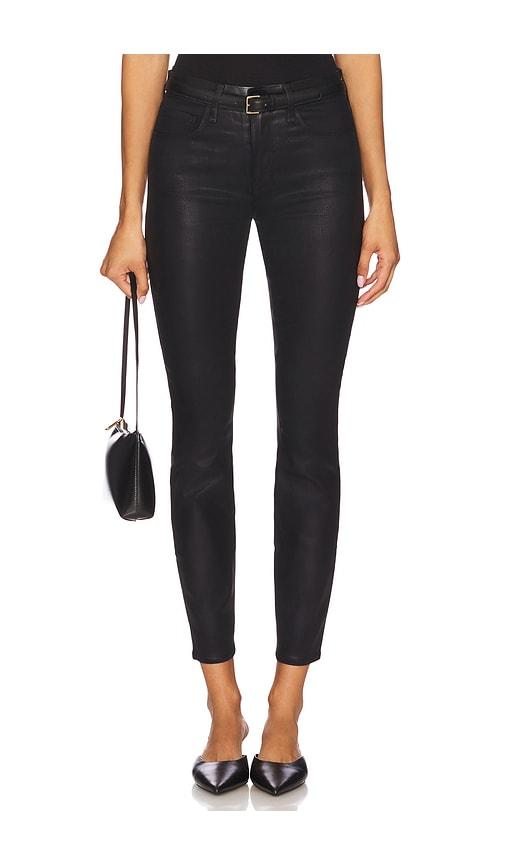 l'agence marguerite high rise skinny jeans in black.