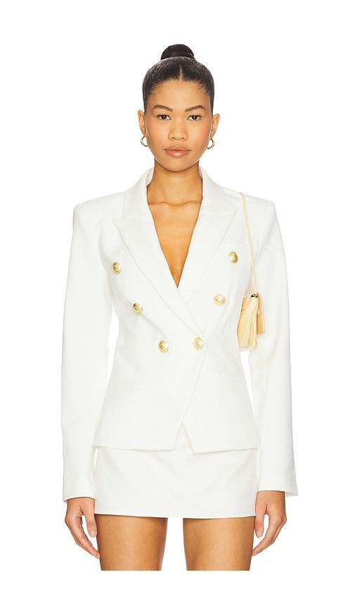 l'agence marie blazer in white.
