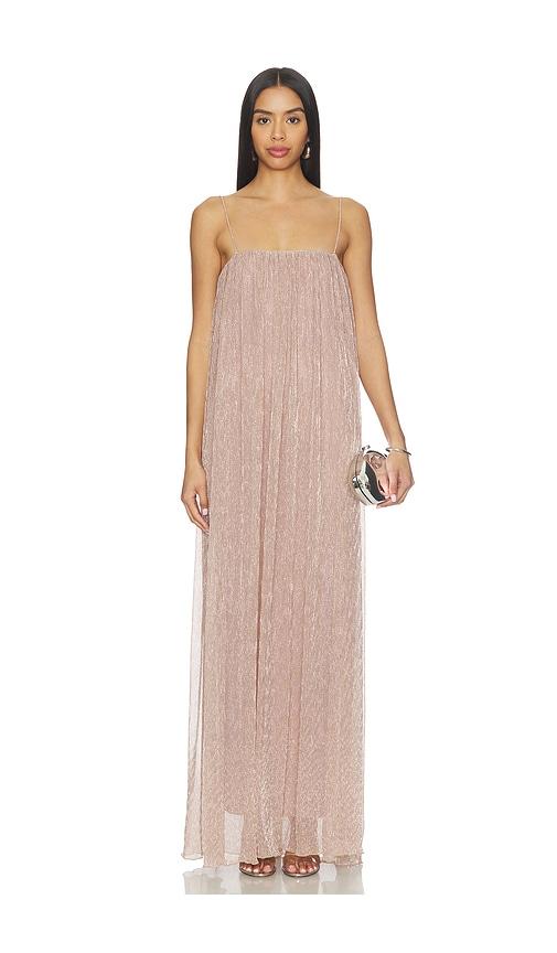 l'idee amante gown in blush.