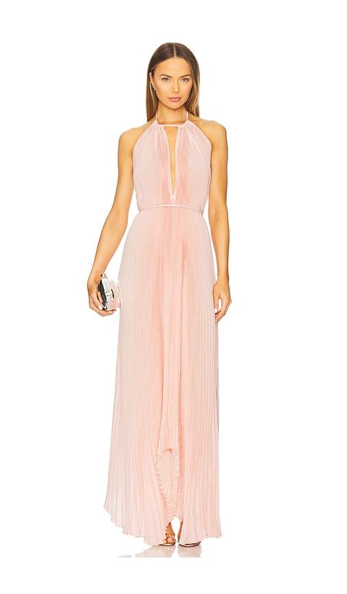 l'idee boheme gown in blush.