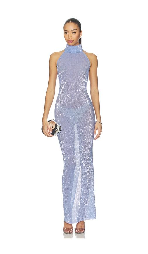 l'idee casablanca dress in blue.