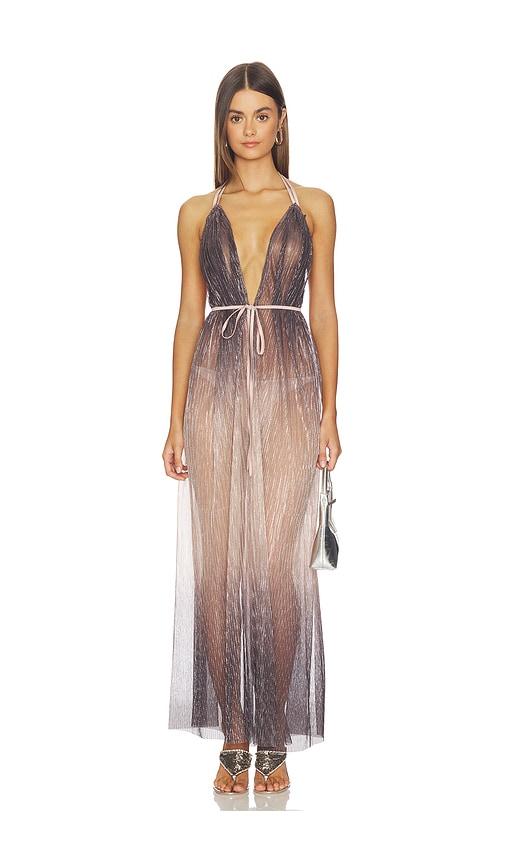 l'idee daphne dress in grey.