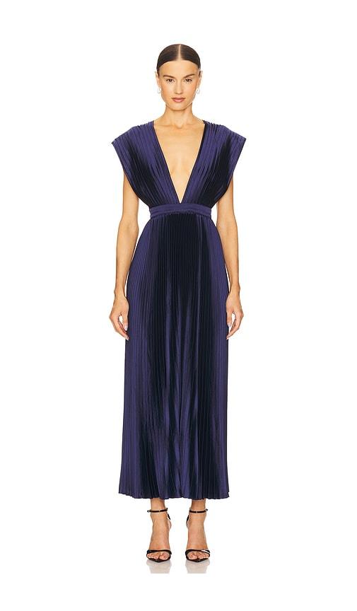 l'idee gala gown in navy.