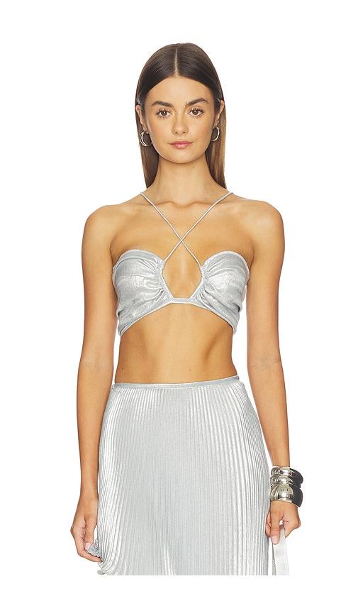 l'idee jardin top in blue.