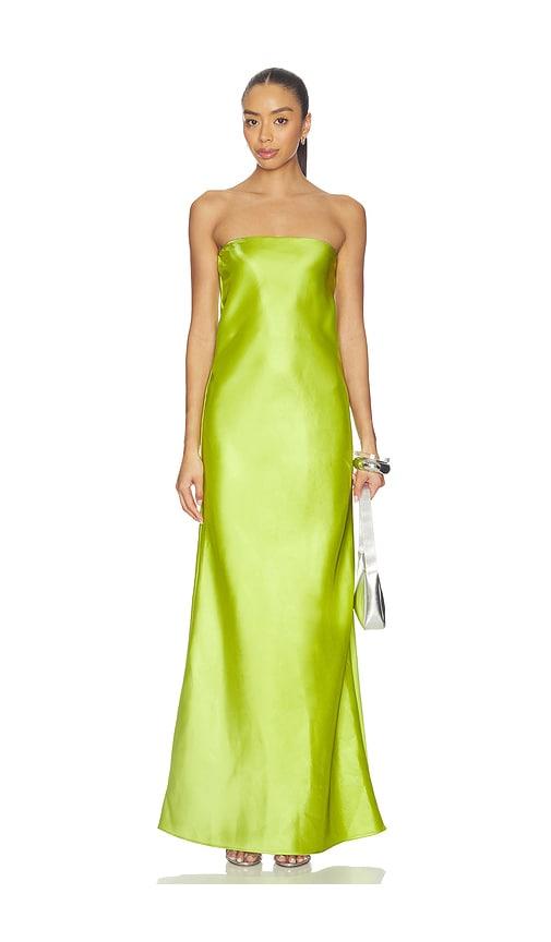 l'idee york dress in green.