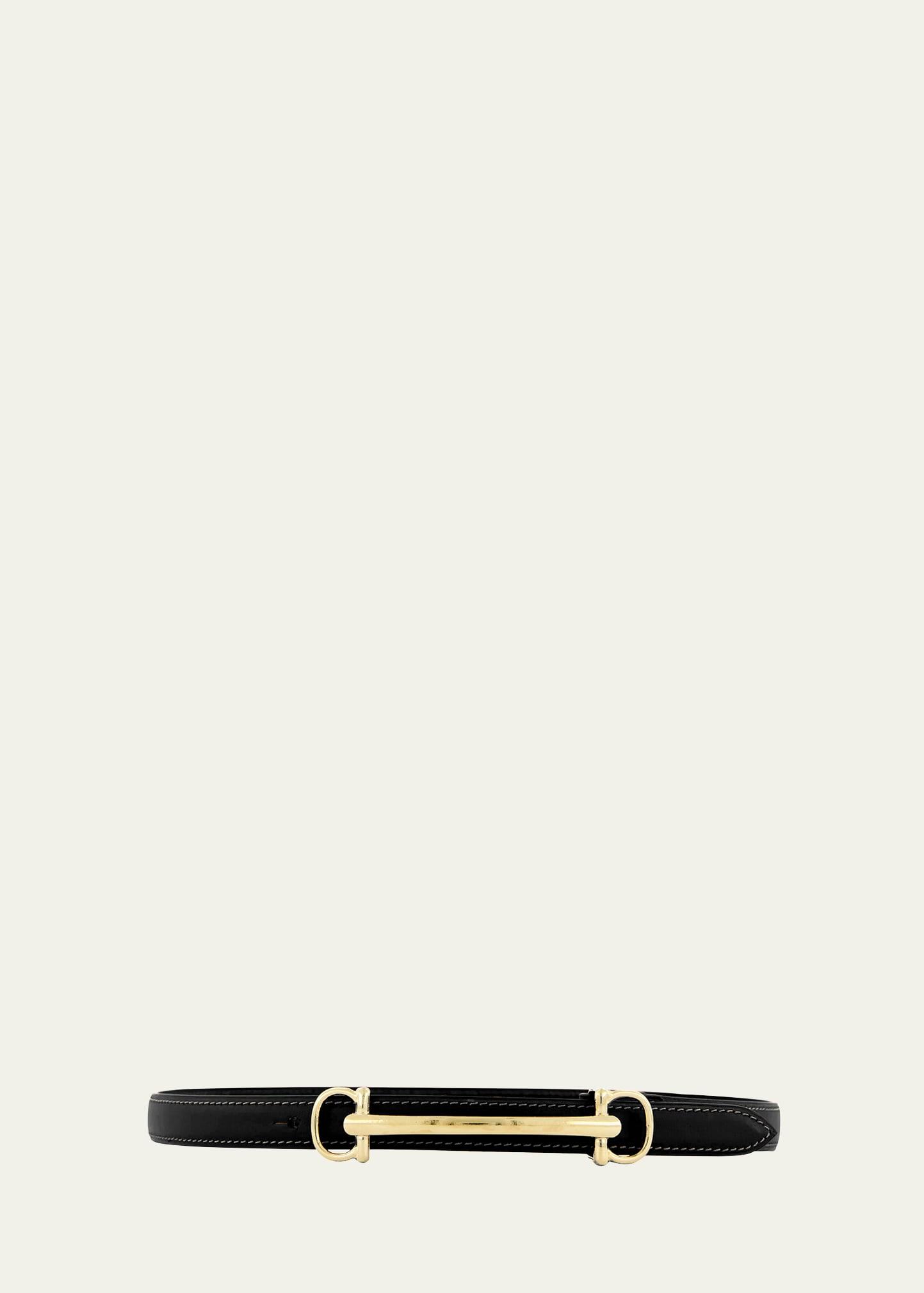la brillante leather belt