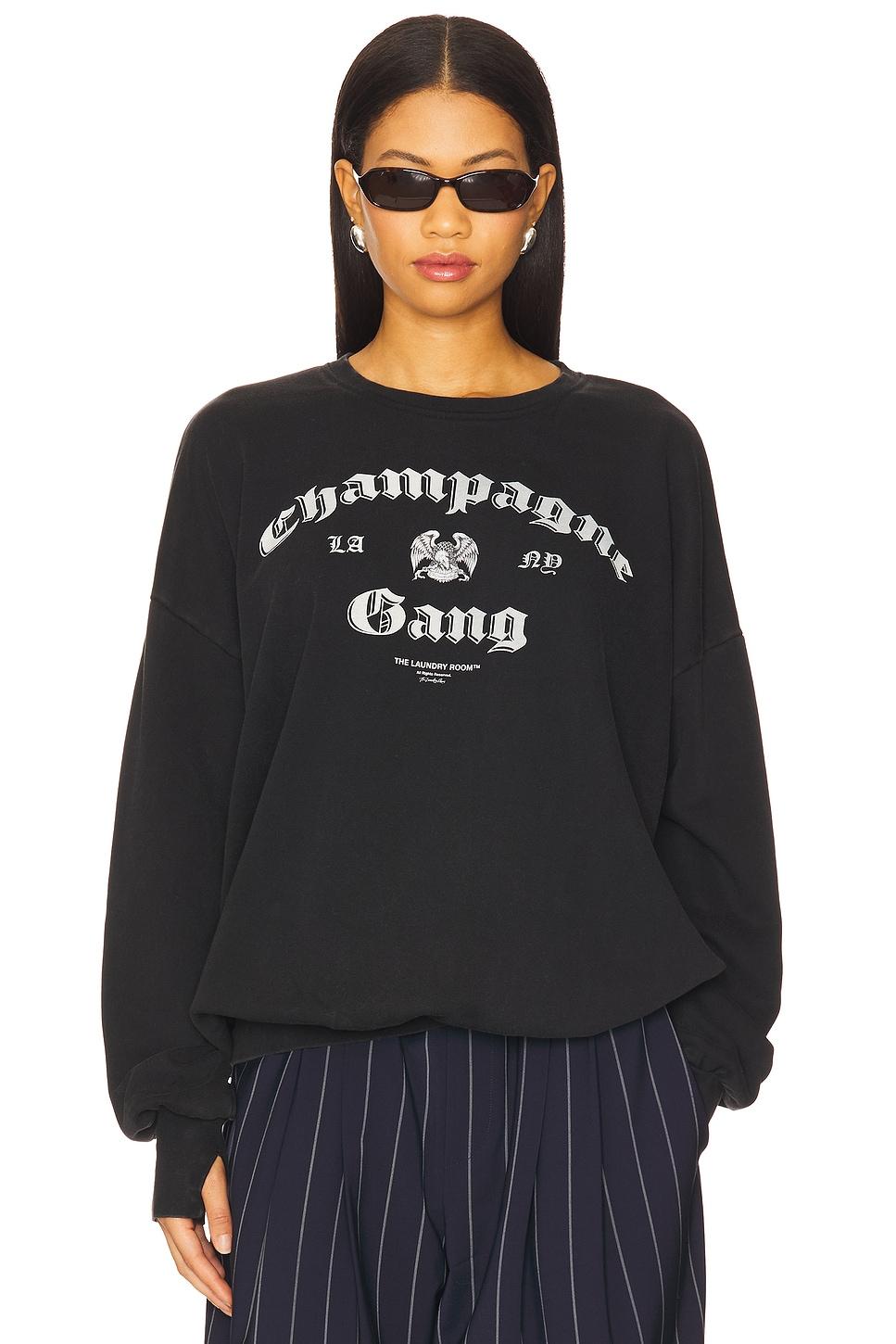 la champagne gang ny sweatshirt