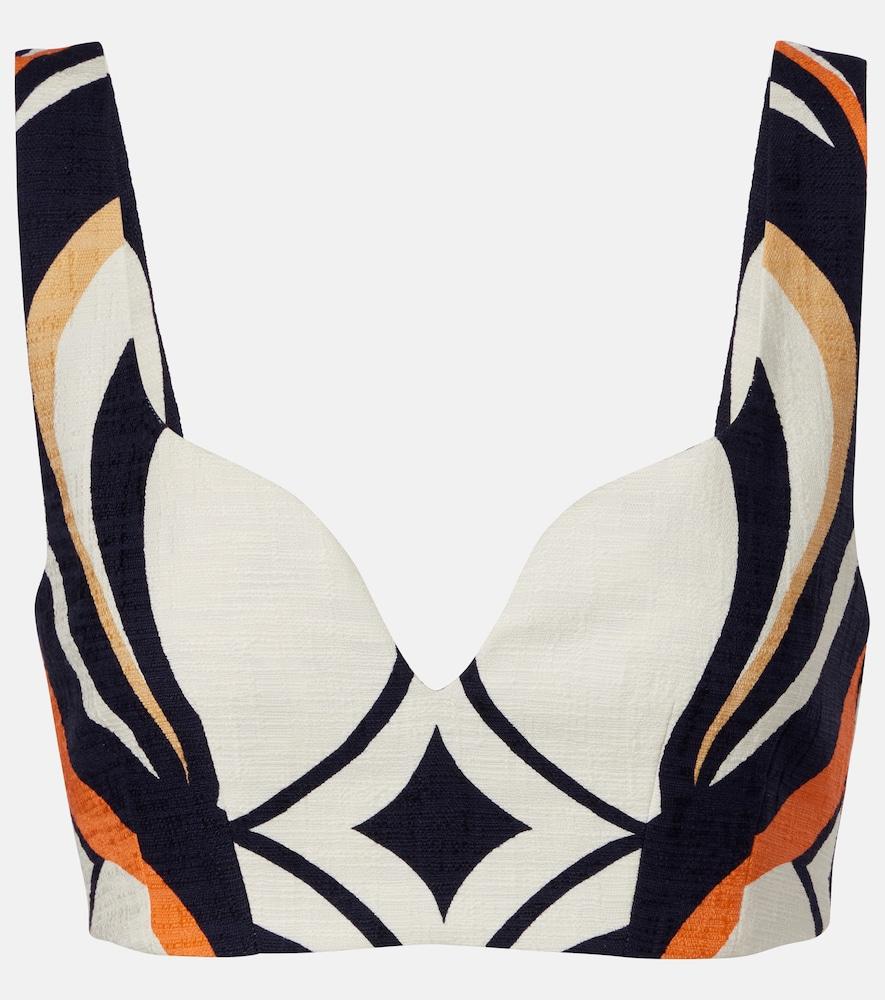 la doublej baia cotton bralette