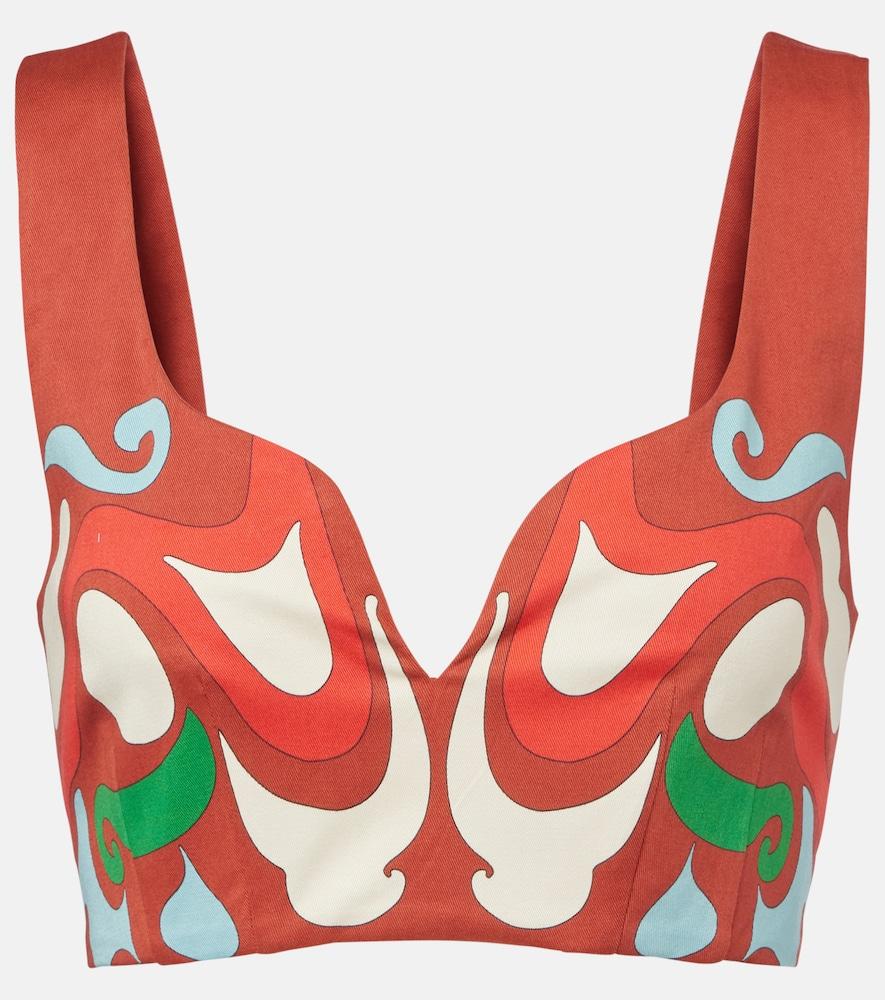 la doublej baia printed cotton