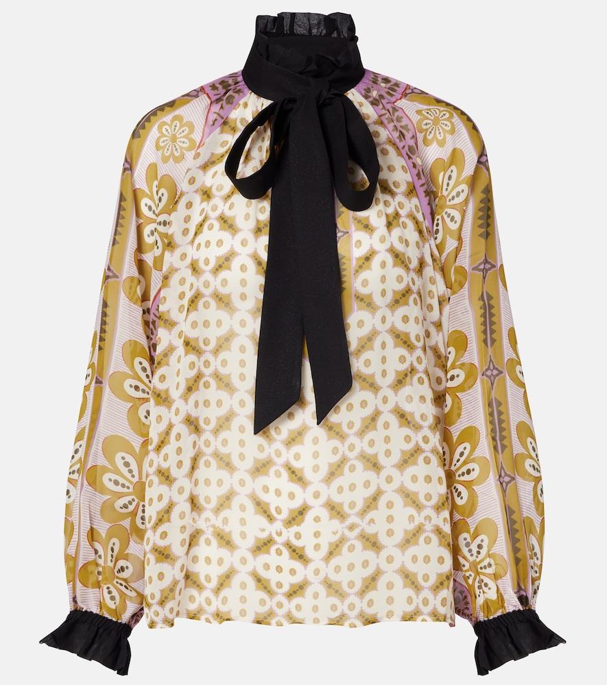 la doublej cerere printed tie