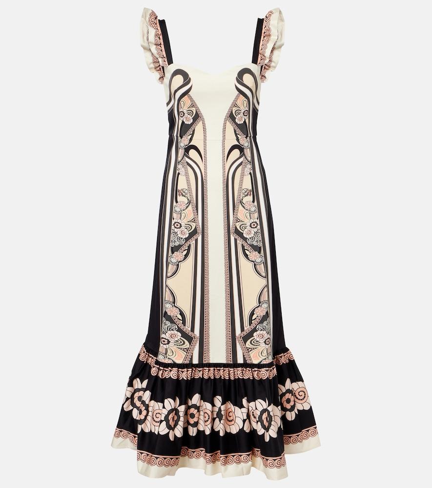 la doublej gingerbread printed cotton