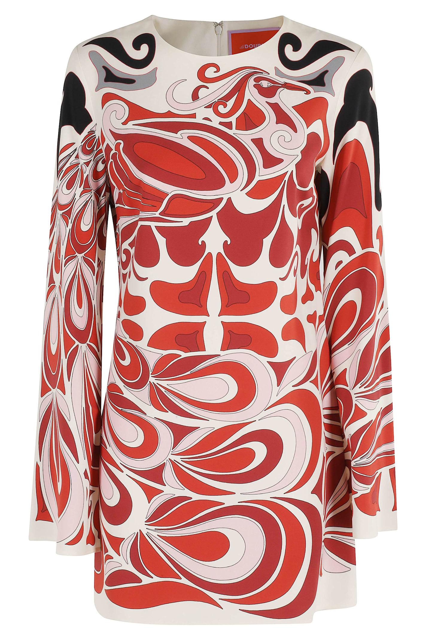 la doublej mini supremes swing dress