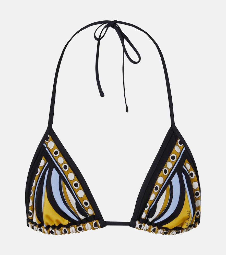 la doublej sanctuary printed bikini top