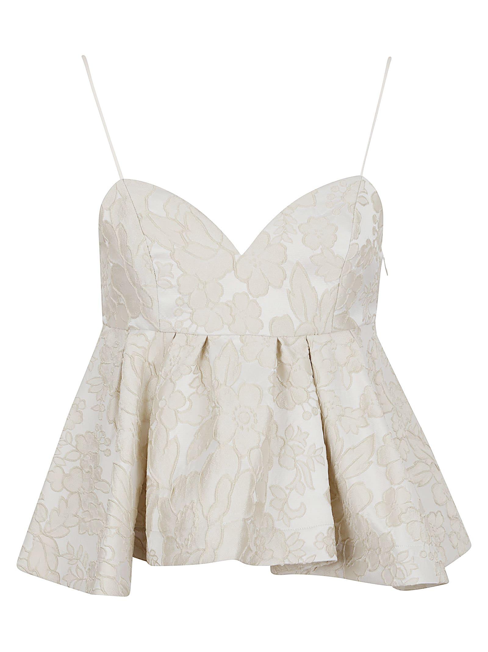 la doublej satine top